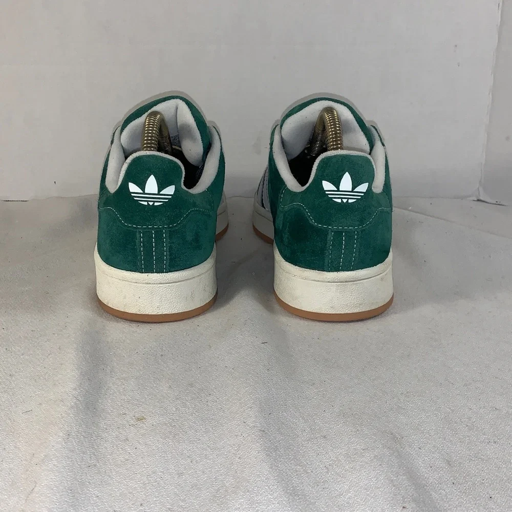 Adidas Men's Campus 00s Forest Green Suede Sneakers